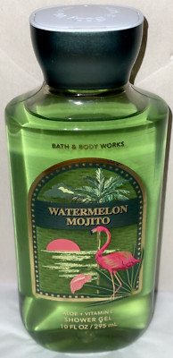 Bath & Body Works Sun-Washed WATERMELON MOJITO Shower Gel Discontinued