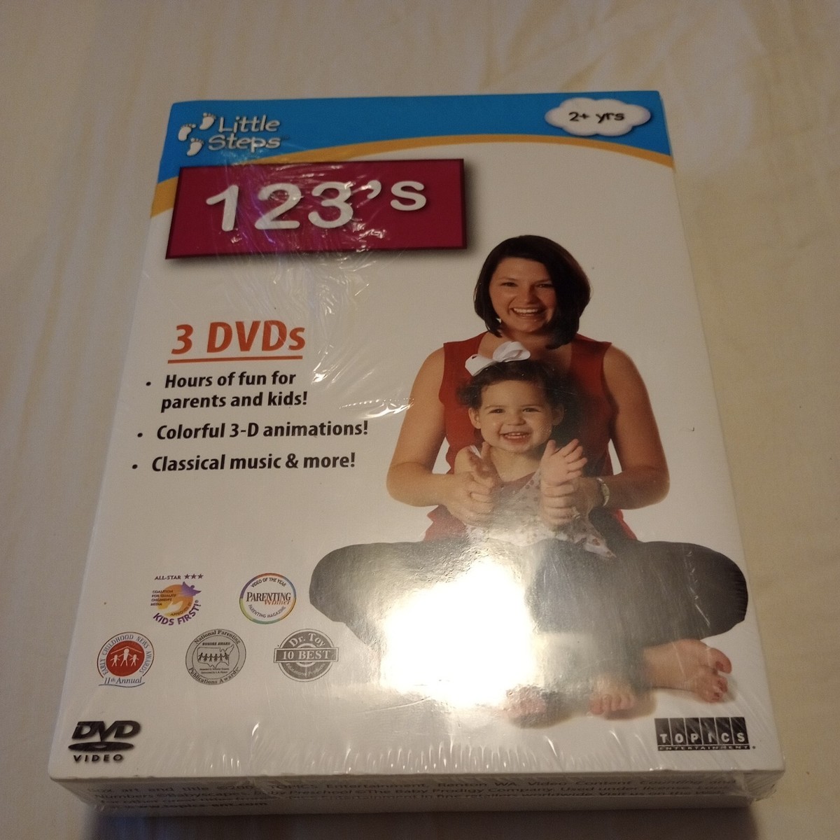 Little Steps: 123s (DVD, 2009, 3-Disc Set) for sale online