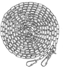 Heavy Duty Dog Chains for Outside 15FT Stainless Steel Tie Out Cable Metal - USA