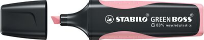STABILO  6070/129 Textmarker STABILO  GREEN BOSS  Pastel rosiges Rouge