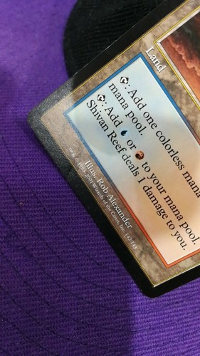 PLAYED Shivan Reef - Land Apocalypse Mtg Magic Rare SEE IMAGE - Picture 3 of 4