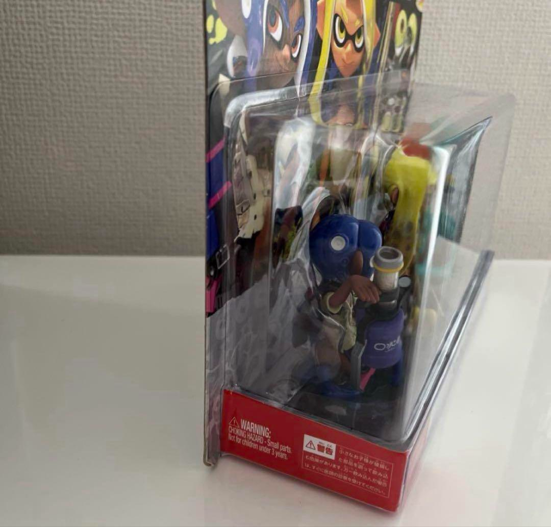 Nintendo amiibo Splatoon Triple Set Inkling Yellow/Octoling Blue