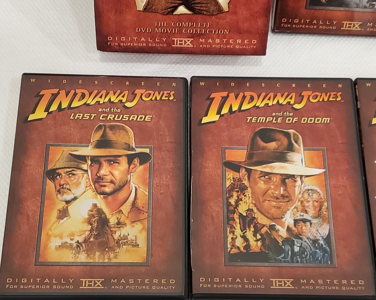 The Adventures of Indiana Jones Complete DVD Movie Collection