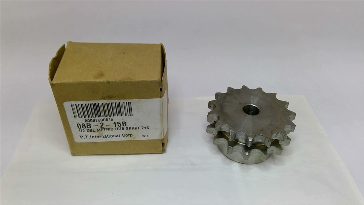 Trend 2 15ポンド P.T. International Corp. 08B-2-15B 1/2 Z15 96 Metric Double
