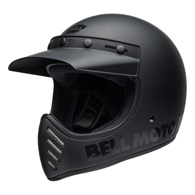Casque Enduro Bell Moto-3 Classic Noir Blackout