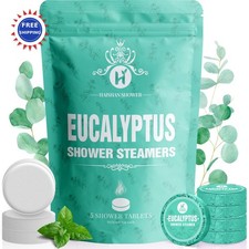 Shower Steamers Aromatherapy 5 Pack Organic Easter Basket Stuffers Teens Mint