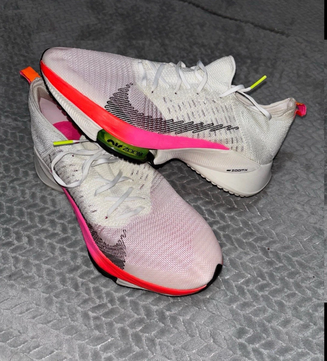 Nike Air Zoom Tempo NEXT% Flyknit Black White for Sale