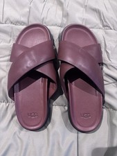 UGG Capitola Cross Slide Sandal 'Cognac' UK 8RRP £115