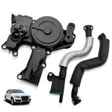 06H103495AB PCV Valve Engine Crankcase Vent Oil 359.2 cubic inches, Black
