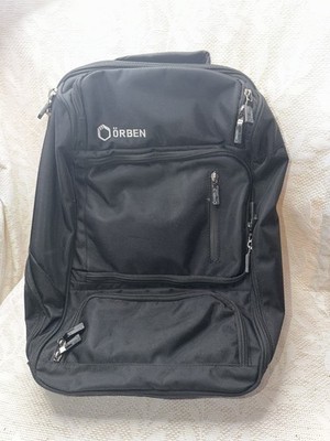 Orben 3-in-1 Weekender Backpack for Business College and Travel , Black