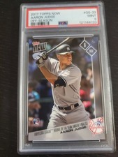 2017 Topps Now - Topps Online Exclusive Off-Season Aaron Judge #OS-33 PSA 9 (RC)