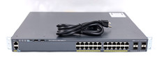 Cisco Catalyst 2960-X WS-C2960X-24PS-L 24-Port Gigabit PoE Switch w668