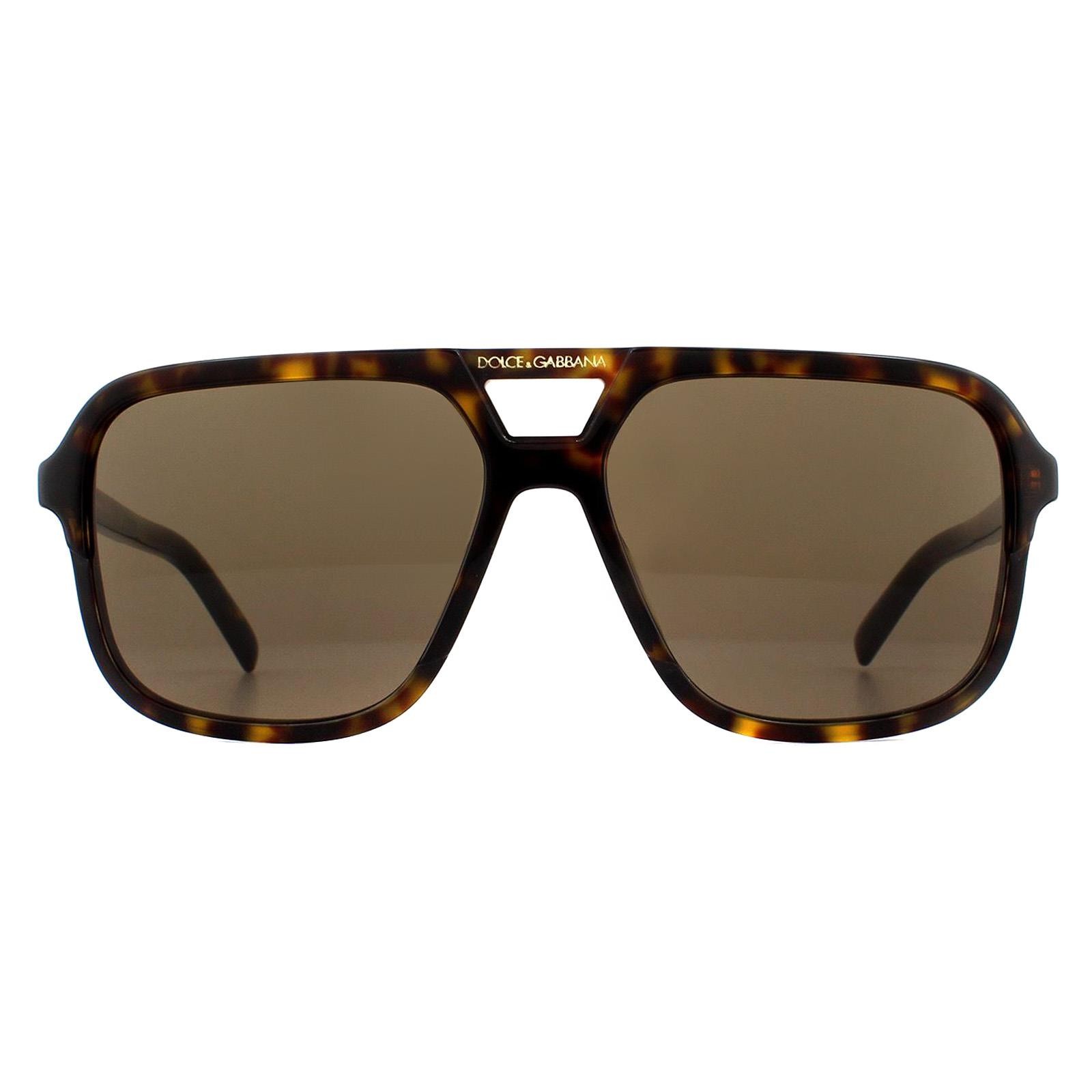 Dolce & Gabbana Brown Fashion Sunglasses - Male - Sunglasses - Brown - 58 Cm - Accessories - Image 2