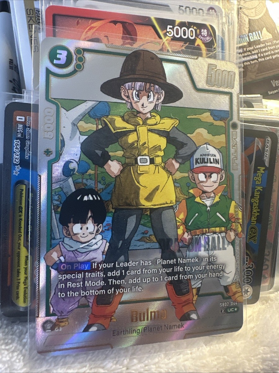 Bulma - SB02-044 Alternate Art Manga Booster 02 Dragon Ball Card
