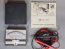 Vintage Ice Microtest 80 Analog Multimeter, Italy, Fully working