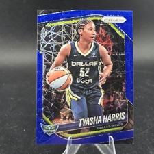 2025 Panini Prizm WNBA - Tyasha Harris #130 Blue Velocity Prizm
