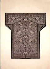 Miao Batik Textile Postcard Shanghai Museum Guizhou China Ethnic Art Chrome Card