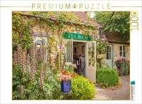 Calvendo Puzzle Tea Room In Lacock In Wiltshire, England | 1000 Pieces, Finished