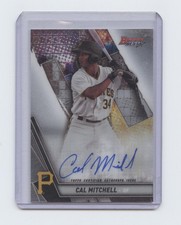 2019 Bowman's Best Best of 2019 Autographs Cal Mitchell Auto #B19-CMI Pirates