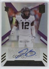 2020 Panini Donruss Elite Elite Rookie Auto 1/349 Jeff Gladney #RA-JG Auto tr4