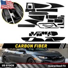 Car Interior Decoration Decal Sticker Accessories Kit For 2016-2020 Honda Civic