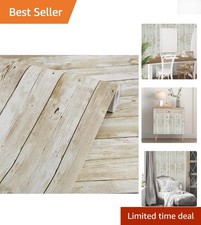 Transform Your Space with 17.71'' x 118'' Self-Adhesive Vintage Wood Wallpaper