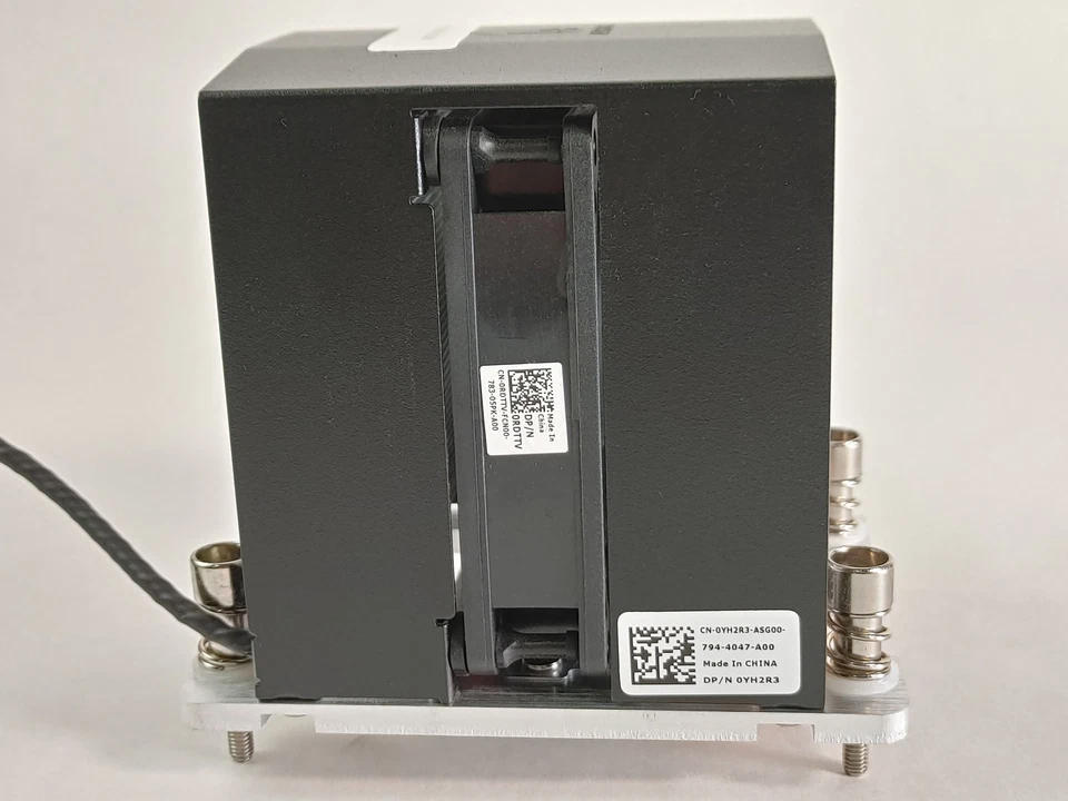 Lot of 2 Dell YH2R3 5-Pin Heatsink w/Fan For LGA 2011/Socket R Precision T3610 - Image 2 of 4