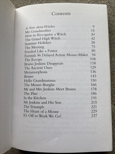 The Witches By Roald Dahl Random House 2002 - Picture 4 of 5