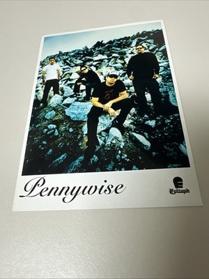 Pennywise The Fuse Band Photo Post Card Epitaph Records Fat Wreck Chords Nofx !!