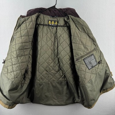 LECHOPPE × Barbour Barbour Sapper Jacket Mens 2XL Green Waxed Field Coat Barn Chore