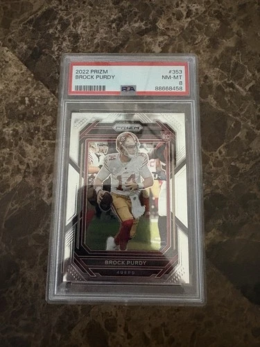 2022 Panini Prizm - Rookies Brock Purdy #353 (RC)