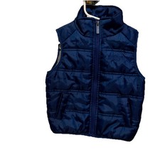 Kenneth Cole Reaction Blue Puffer Vest 2T Outerwear