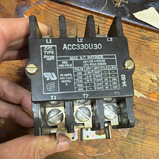 Arrow Hart ACC330U30 Heavy Duty 3-Pole AC Relay Contactor 40A 208-240V