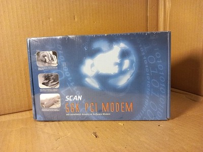 SCAN 56K PCI MODEM WS-5614PMSG SMARTLINK SOFTWARE MODEM