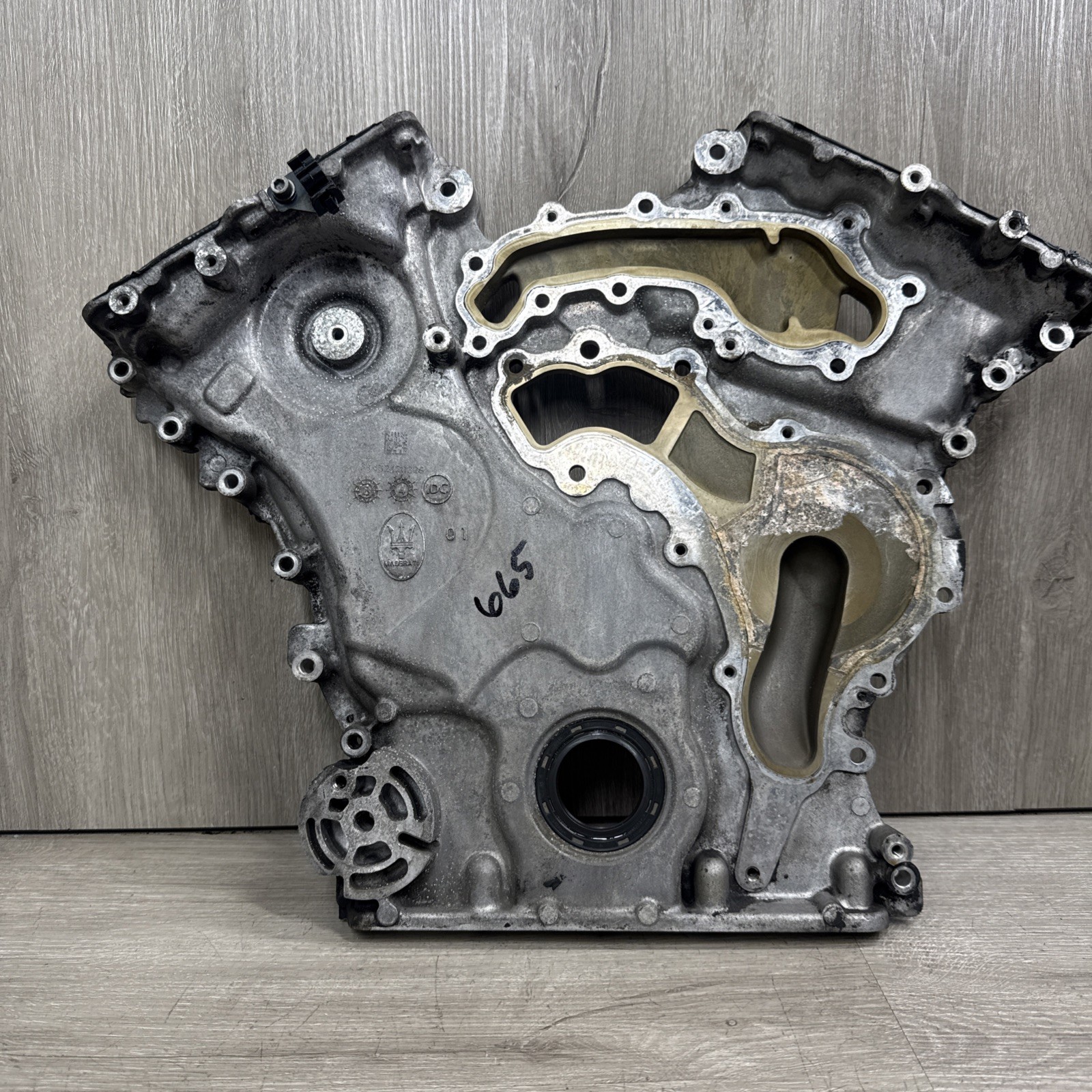 ✅ 2014-2017 MASERATI GHIBLI 3.0L V6 ENGINE MOTOR TIMING CHAIN COVER PLATE