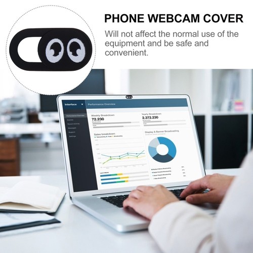 6 Pcs Camera Privacy Cover Tablet Lenses Sticker Webcam Protector - 第 11/12 張圖片