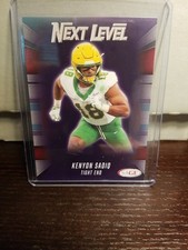 2026 Sage Low Series Football #193 Kenyon Sadiq -Next Level Purple Jets RC