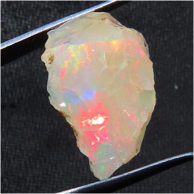 9.35 Karat Original Äthiopische Opal Grobem,Ungeschnitten Welo Grobem 10x20x10