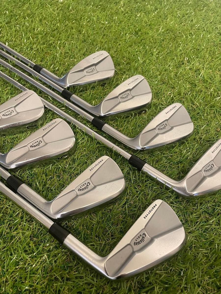 Callaway Prototype Forged Iron 3456789P 8Pcs Dynamic Gold S300