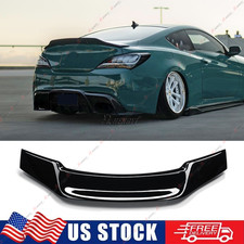 For 2010-2016 Genesis Coupe Kdm R Style Gloss Black Duckbill Trunk Spoiler Wing
