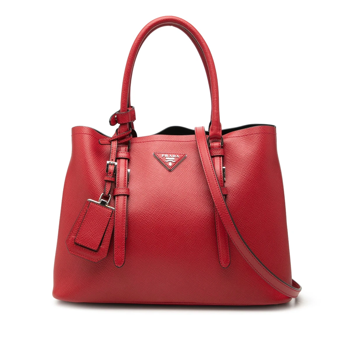 PRADA Satchel/Top Handle Bag Red Bags & Handbags for Women for