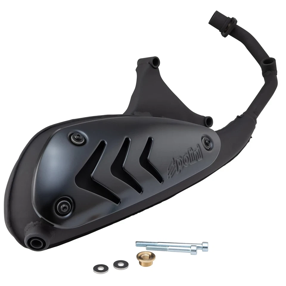 Silencieux Pot D'Échappement POLINI Per Vespa 50 4T Sprint 3V Iget E4 2018 2019 - Photo 1/4