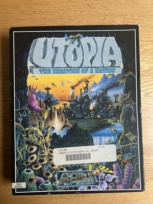 Utopia: The Creation of a Nation - getestet & funktioniert - Commodore Amiga - 1991