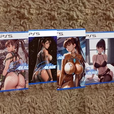 Stellar Blade Eve Standard Edition PS5 CUSTOM COVER ART & CASE - NO GAME