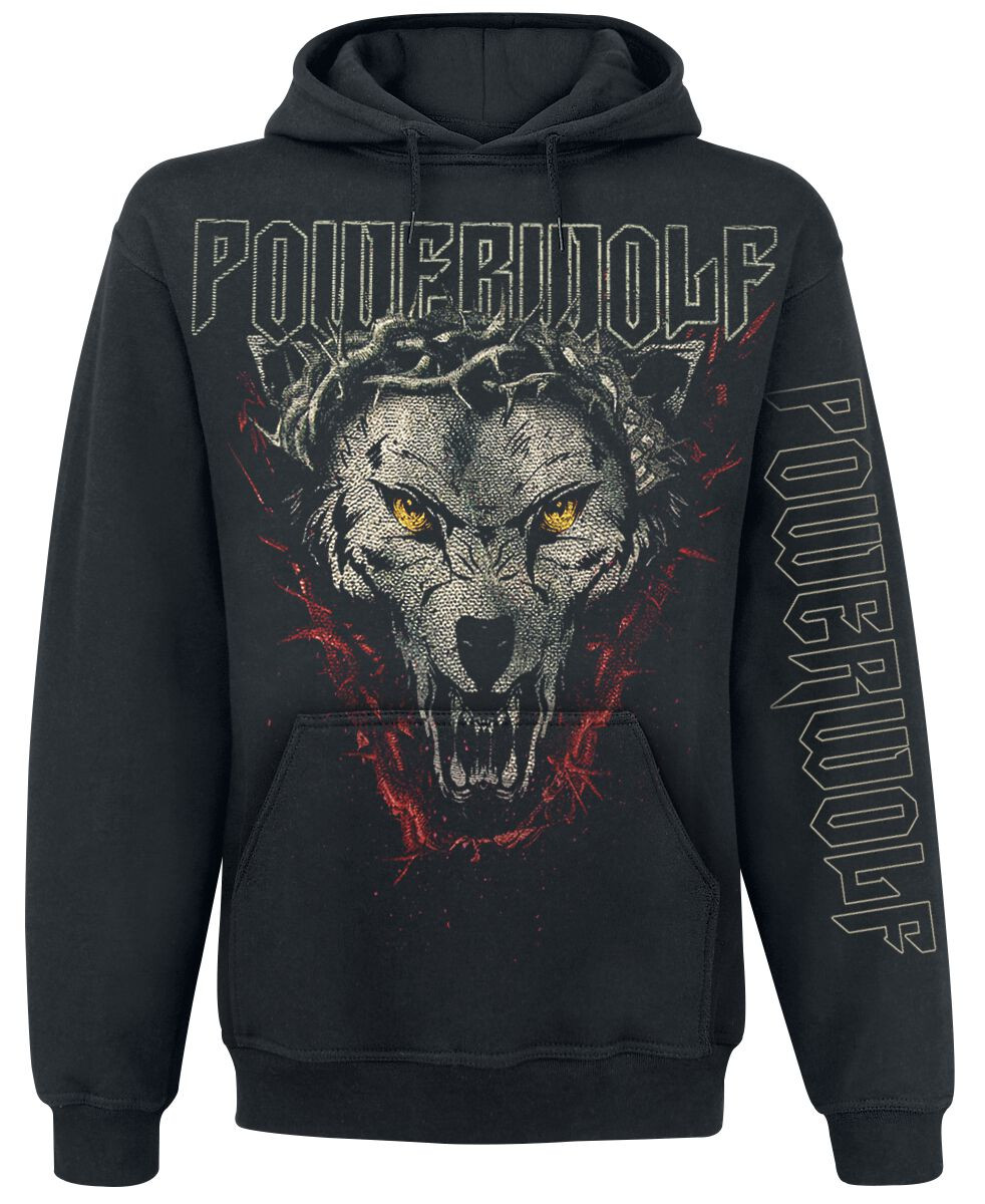 Powerwolf Kapuzenpullover Herren Metal Is Religion schwarz Band-Товар, Группы