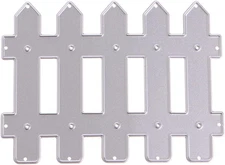 Fence Die Cut for Card Making,Scrapbooking Die-Cuts, Metal Cutting Dies Congratu
