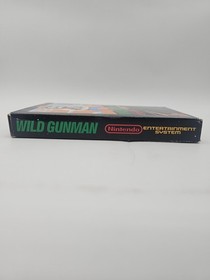 WILD GUNMAN - Nintendo nes - Complete in box CIB - AMAZING CONDITION