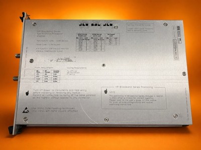 HP E4209B VXI Cell Protocol Processor Module Excellent Condition