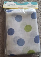 Babymullwindeln, 80x80cm, 100%Baumwolle, 3 St...