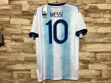 ARGENTINA 2019 2020 Home Football Shirt Soccer Jersey Adidas #10 Messi Sz L